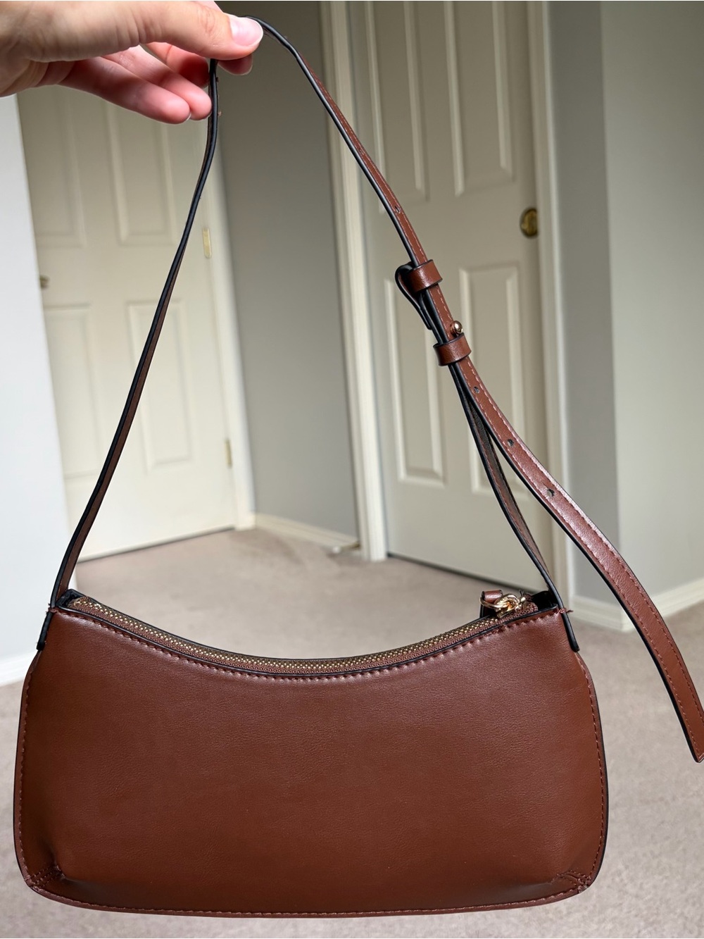 H&M Brown Shoulder Bag
